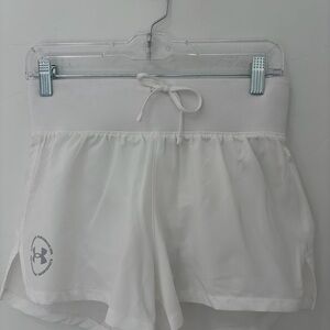 Under Armour Women's White Shorts